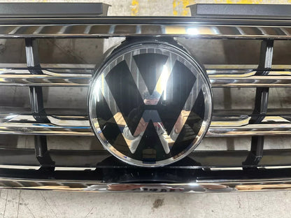 VW Tiguan MK2 R-LINE 2020-2023 Front Bumper Grille WITH BADGE Upper Grill Chrome